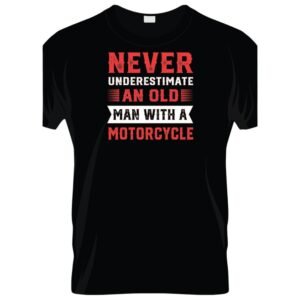 Old Man with a Motorcycle