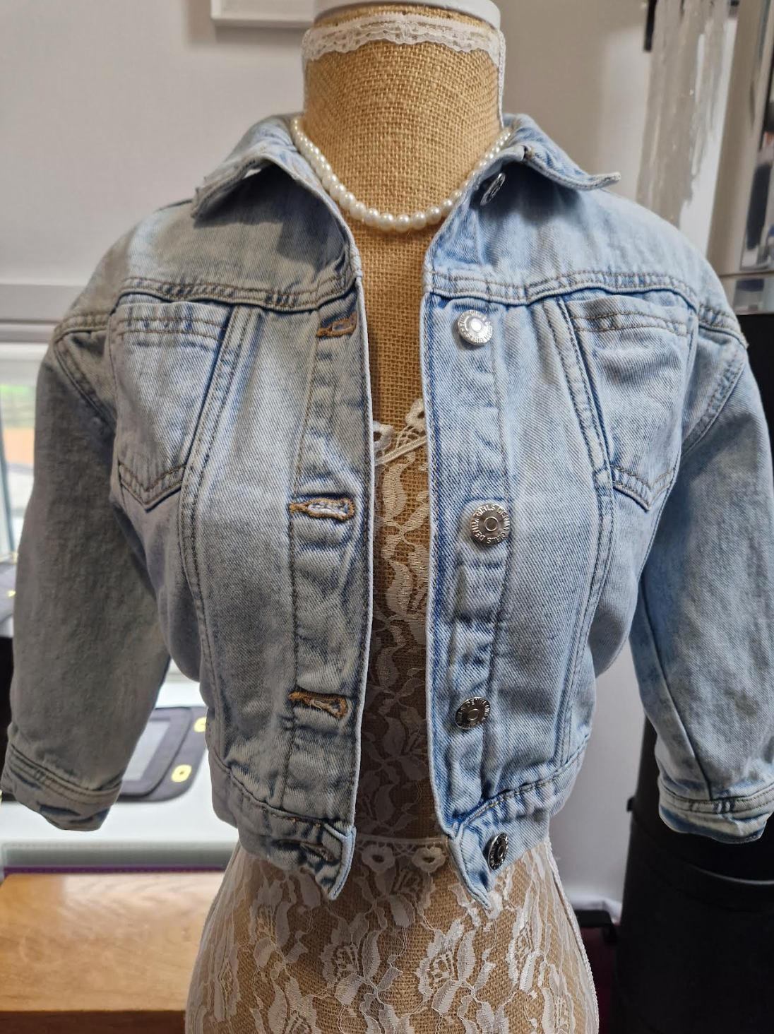 Kids Bumble Bee Meadow Bomber Jacket (Age 7) - Image 3